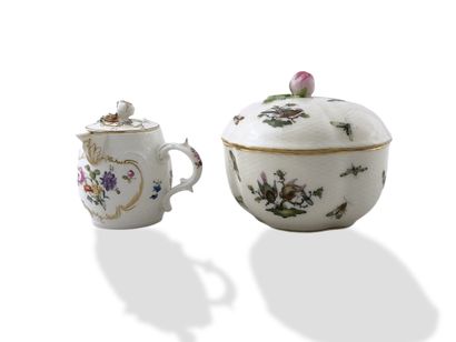 MEISSEN - SMALL COVERED CREMIER of Style...