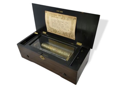 MECHANICAL MUSIC BOX of the second half of...