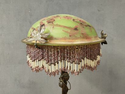 LAMPADAIRE FORMING A GARDEN of Art Nouveau...