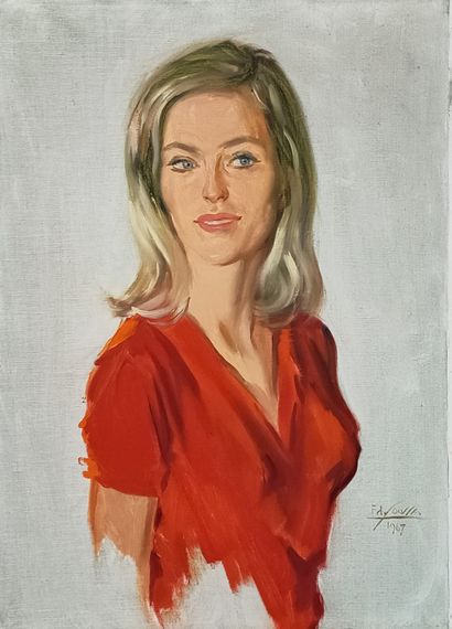 Edmond SOUSSA (1898-1989)

Portrait of Mrs....