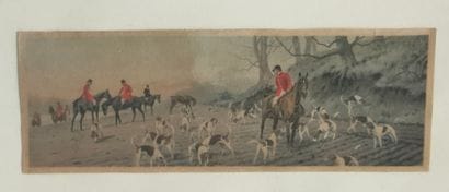 A. PALMER (D'Après)

Scènes de vénerie 

PAIRE...