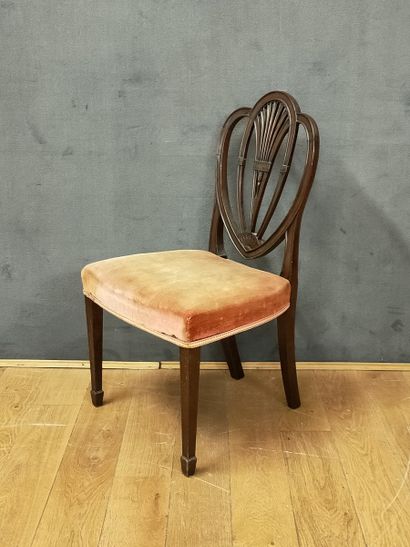 CHAIR with openwork back - England Beginning...
