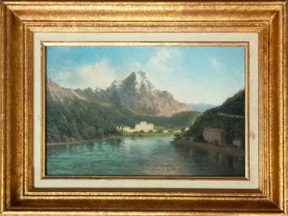 ECOLE DE LA FIN DU XIXeme siècle

Lac dans...