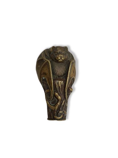 JAPAN MEIJI period (1868-1912) - Patinated...