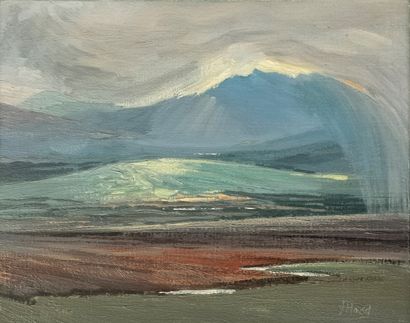 Jeremiah HOAD (1924-1999)

Snowy landscape

OIL...