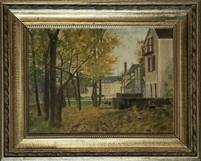 Marcel LEBRUN (XIX-XXth Century)

- Low courtyard...