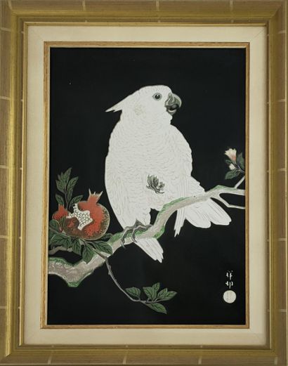 CHINA XXth CENTURY - SET OF EIGHT PAINTINGS...