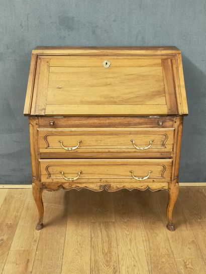 Louis XV style sloping desk - Second half...