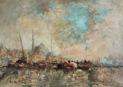 Jean-Etienne KARNEC (1865-1934)

Constantinople

HUILE...
