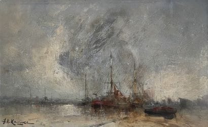 Jean-Etienne KARNEC (1865-1934)

Boats in...