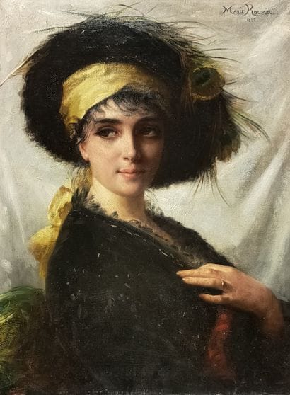 
Marie ROUMIEU (XIXth Century)




Young...