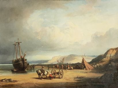 Auguste DELACROIX (1809-1868)

Fishermen...