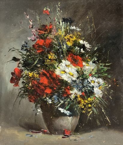 late 19th and early 20th century 

Vase of...