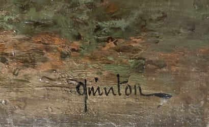 Clément QUINTON (1851-1920)

Vacher et troupeau...