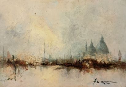 Jean Etienne KARNEC (1865-1934)

Venise Le...