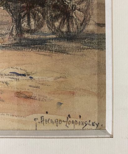 Georges RICARD-CORDINGLEY (1873-1939)

Charrette...
