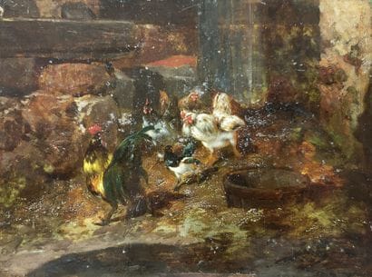 Philibert Léon COUTURIER (1823-1901) (Attributed...