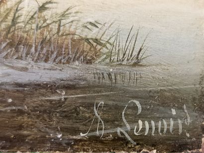 A.L. LENOIR (XIXème Siècle)

Bord de rivière...