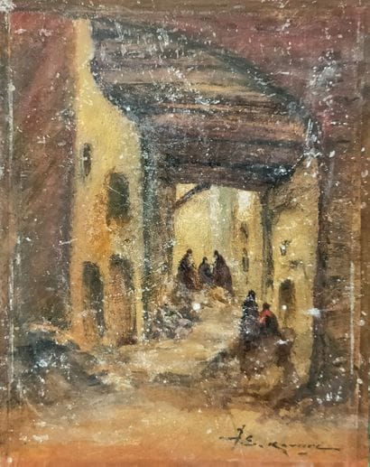 Jean Etienne KARNEC (1865-1934)

Rue en Orient

HUILE...