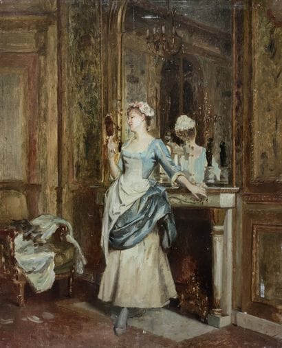 Gustave JACQUET (1846-1909)

La servante...