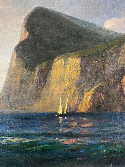 Georges RICARD-CORDINGLEY (1873-1939)

Falaises...
