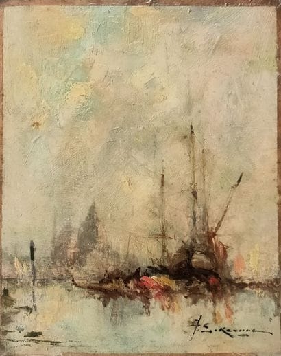 Jean-Etienne KARNEC (1865-1934)

Venise Bateaux...