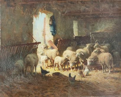 Charles CLAIR (1860-1930)

Moutons et basse-cour...