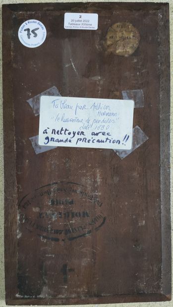 Adrien HARMAND (XIXème Siècle)

Le réparateur...