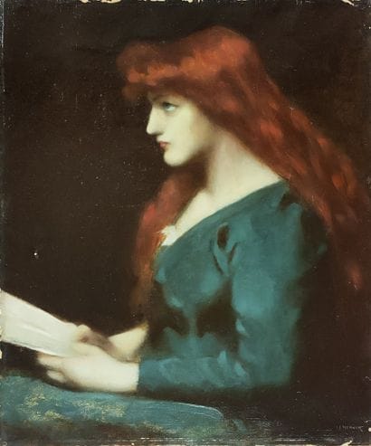 Jean Jacques HENNER (1829-1905) In the style...