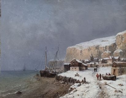 Tony François de BERGUE (1820-1890)

Normandy...
