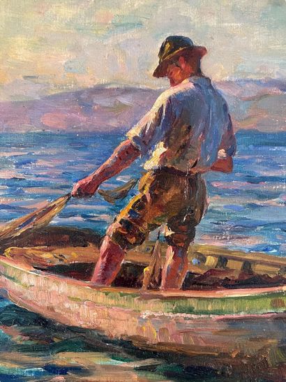 Georges RICARD-CORDINGLEY (1873-1939)

Pêcheur...