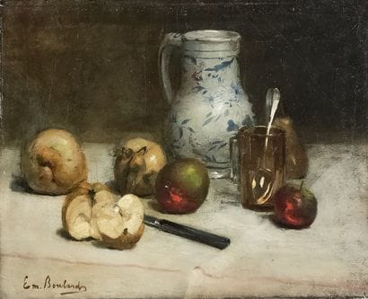 Emile BOULARD (XIXth Century)

Apples, earthenware...