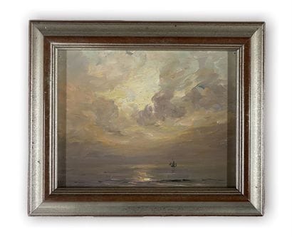 Georges RICARD-CORDINGLEY (1873-1939)

Voilier...