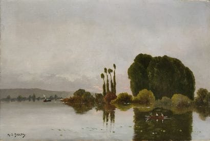 Jacques Henri DELPY (1877-1957)

Barque sur...