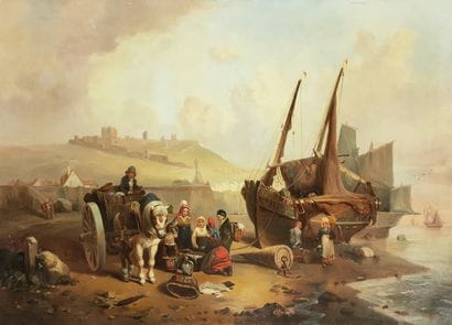 FRENCH SCHOOL OF THE END OF THE 19TH CENTURY

The...