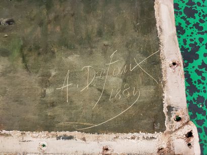 Alexandre DEFAUX (1826-1900)

Barnyard in...