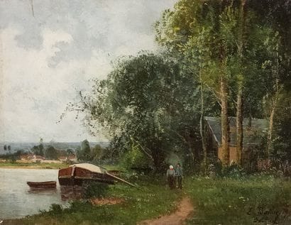Pierre Ernest BALLUE (1855-1928)

La Seine...