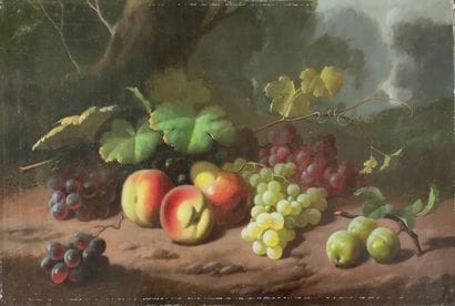 Emmanuel FERRAND (XIX-XXth Century)

Peaches,...