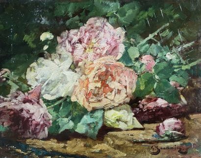 Georges JEANNIN (1841-1925)

Throwing Roses...