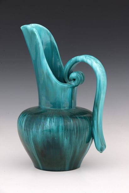 GIRAUD VALLAURIS FRANCE - Modernist blue...