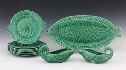 SARREGUEMINES - FISH SERVICE 28 PIECES IN...