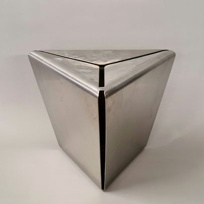 Triangular TABOURET - Design - Circa 1970...