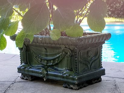 JARDINIERE RECTANGULAR probably England Edwardian...