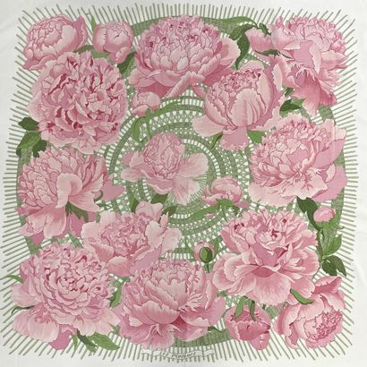 HERMES PARIS - MODELE LES PIVOINES - NAPPE...