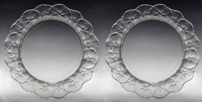LALIQUE FRANCE MODELE HONFLEUR D'après un...