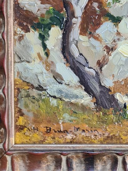 H. BRUN-MARIN (XXth Century)

View of the...