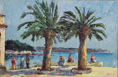 Victor BRUZAC (XXth CENTURY)

Square of a...