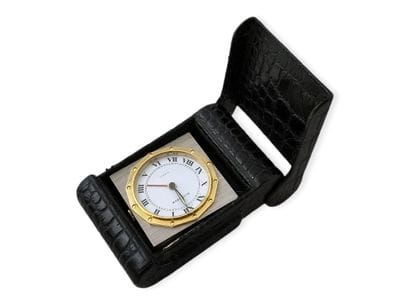 BUCHERER Modern small travel alarm clock...