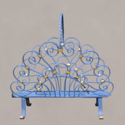 LOW TABLE FORMING A REVIEW HOLDER AND 2 REVIEW...