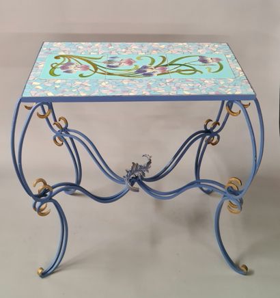 PETITE TABLE RECTANGULAIRE en partie d'Epoque...